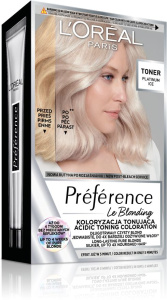 L'Oreal Paris Preference Le Blonding Hair Toner 01 Platinum Ice