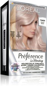 L'Oreal Paris Preference Le Blonding Hair Toner 02 Pearly Boost