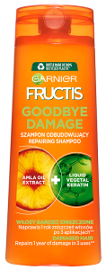 Garnier Fructis Goodbye Damage Repairing Shampoo for Damaged Hair (250mL)