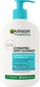 Garnier Pure Active Hydrating Deep Cleanser (250mL)