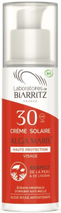 Laboratoires de Biarritz Certified Organic SPF30 Face Sun Cream (50mL)