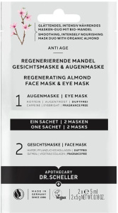 Dr. Scheller Regenerating Almond Face Mask & Eye Mask (2x5mL)