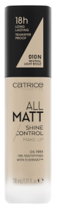 Catrice All Matt Shine Control Make Up (30mL) 010 N