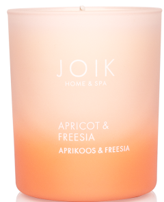 Joik Home & Spa Vegetable Wax Candle Apricot & Fresia (150g)