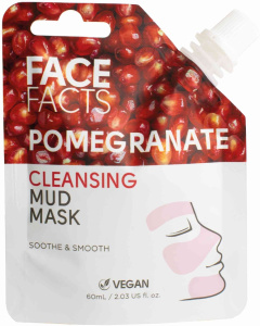 Face Facts Cleansing Mud Mask Pomegranate (60mL)