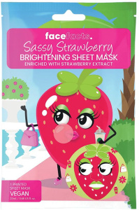 Face Facts Brightening Sheet Face Mask Sassy Strawberry (20mL)
