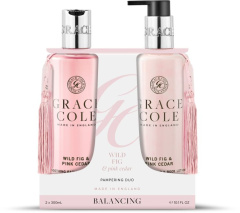 Grace Cole Body Care Duo Gift Set Wild Fig & Pink Peony