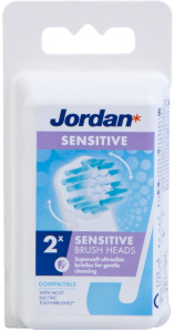 Jordan Electrical Toothbrush Sensitive Brush Heads 2-pack