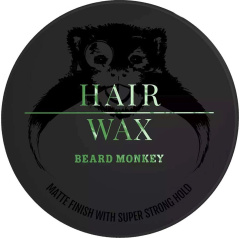 Beard Monkey Hair Wax Super Strong Matte (100mL)
