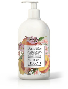 Rudy Italian Fruits Liquid Soap (500mL) Nectarine & Peach