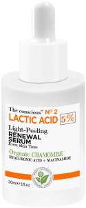 Biovène The Conscious Lactic Acid Light Peeling Renewal Serum Organic Chamomile (30mL)