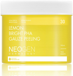 Neogen Dermalogy Bright PHA Gauze Peeling (30pcs) Lemon