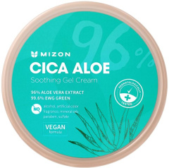Mizon Cica Aloe 96% Soothing Gel Cream (300mL)