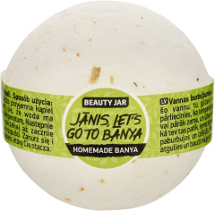 Beauty Jar Jānis, Let’s Go To Banya  Bath Bomb (150g)