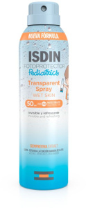 ISDIN Fotoprotector Transparent Spray Wet Skin Pediatrics SPF50 (250mL)
