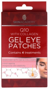 Skin Academy Gel Eye Patches Q10 With Collagen (4pairs)