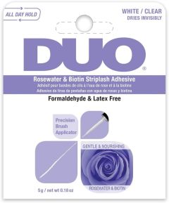 Ardell Duo Biotin and Rosewater Striplash Adhesive Clear (3,5g)