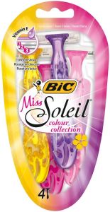 BIC Miss Soleil Color Razors (4pcs)