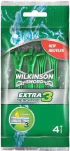 Wilkinson Sword Extra 3 Sensitive Razors (4pcs)