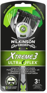 Wilkinson Sword Xtreme3 Ultra Flex Razors (3pcs)