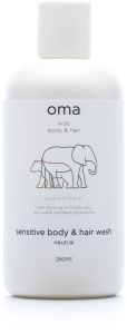 OMA Care Sensitive Body & Hair Wash (250mL)