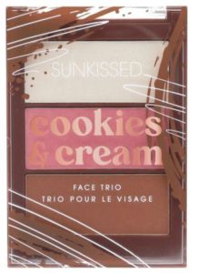 Sunkissed Cookies & Cream Face Trio (11,1g)