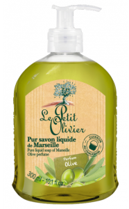 Le Petit Olivier Pure Liquid Soap of Marseille Olive (300mL)