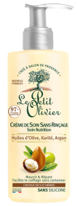 Le Petit Olivier No Rinse Hair Cream Nutrition Dry and Damaged Hair Olive, Shea, Argan Oils (200mL)