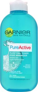 Garnier Skin Naturals Pure Active Purifying Toner Pore Minimizer (200mL)