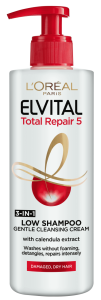 L'Oreal Paris Elvital Total Repair 5 Low Shampoo (400mL)