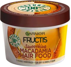 Garnier Fructis Hair Food Macadamia Smoothing 3-in-1 Mask (400mL)