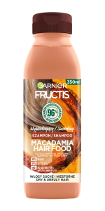Garnier Fructis Hair Food Macadamia Smoothing Shampoo for Very Dry Hair (350mL)