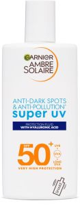 Garnier Ambre Solaire Super UV Sun Anti-Dark Spots Face Protection Fluid SPF 50+ (40mL)