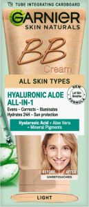 Garnier Skin Naturals Hyaluronic Aloe All-In-1 BB Cream (50mL)