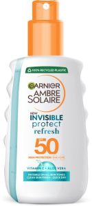 Garnier Ambre Solaire Invisible Protect Spray SPF 50+ With Aloe Vera Extract (200mL)