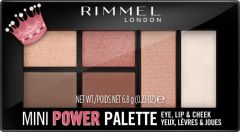 Rimmel London Mini Power Palette Lip, Cheek & Eye (6,8g)
