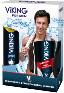 Viking Shaving&Shampoo Set for Men (250mL&300mL)