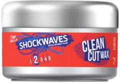 Wella Shockwaves Clean Cut Styling Wax (75mL)