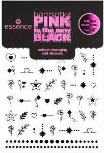 essence PINK is the new BLACK Colour-Changing Nail Stickers (49pcs)
