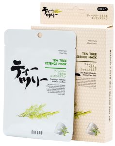 Mitomo Tea Tree Essence Mask Box (6pcs)