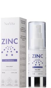 Norvita Zinc & Elderberry Oral Spray (30mL) - * 12.2022