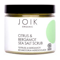 Joik Organic Citrus & Bergamot Sea Salt Scrub (240g)