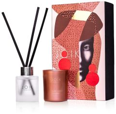 Joik Glam Gift Box with Scented Candle and Fragrance Diffuser