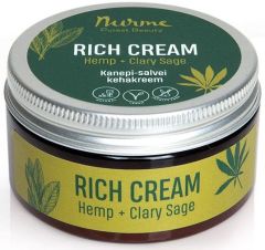 Nurme Rich Cream Hemp + Clary Sage (100mL)