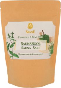 Signe Seebid Sauna Salt Lemongrass & Peppermint (600g)