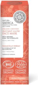 Natura Siberica  Organic Certified Instant Glow Face Mask For All Skin Types  (75mL)