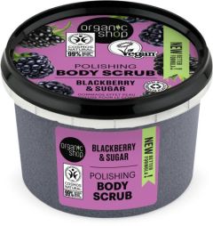Organic Shop Polishing Body Scrub Blackberry (250mL)