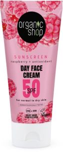Organic Shop Sun Sunscreen Day Face Cream (50mL) SPF50