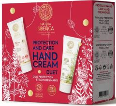 Natura Siberica Protection & Care Hand Cream Duet Gift Set