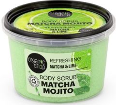 Organic Shop Matcha Mojito Body Scrub Refreshing Matcha & Lime (250mL)